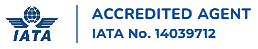IATA Accredited Agent — IATA No. 14039712